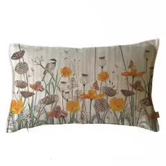 MARGARITA SCHEEL BY CASA ALVARINHO - FUNDA COJÍN MARISA CICLO AMAPOLAS 50X30…