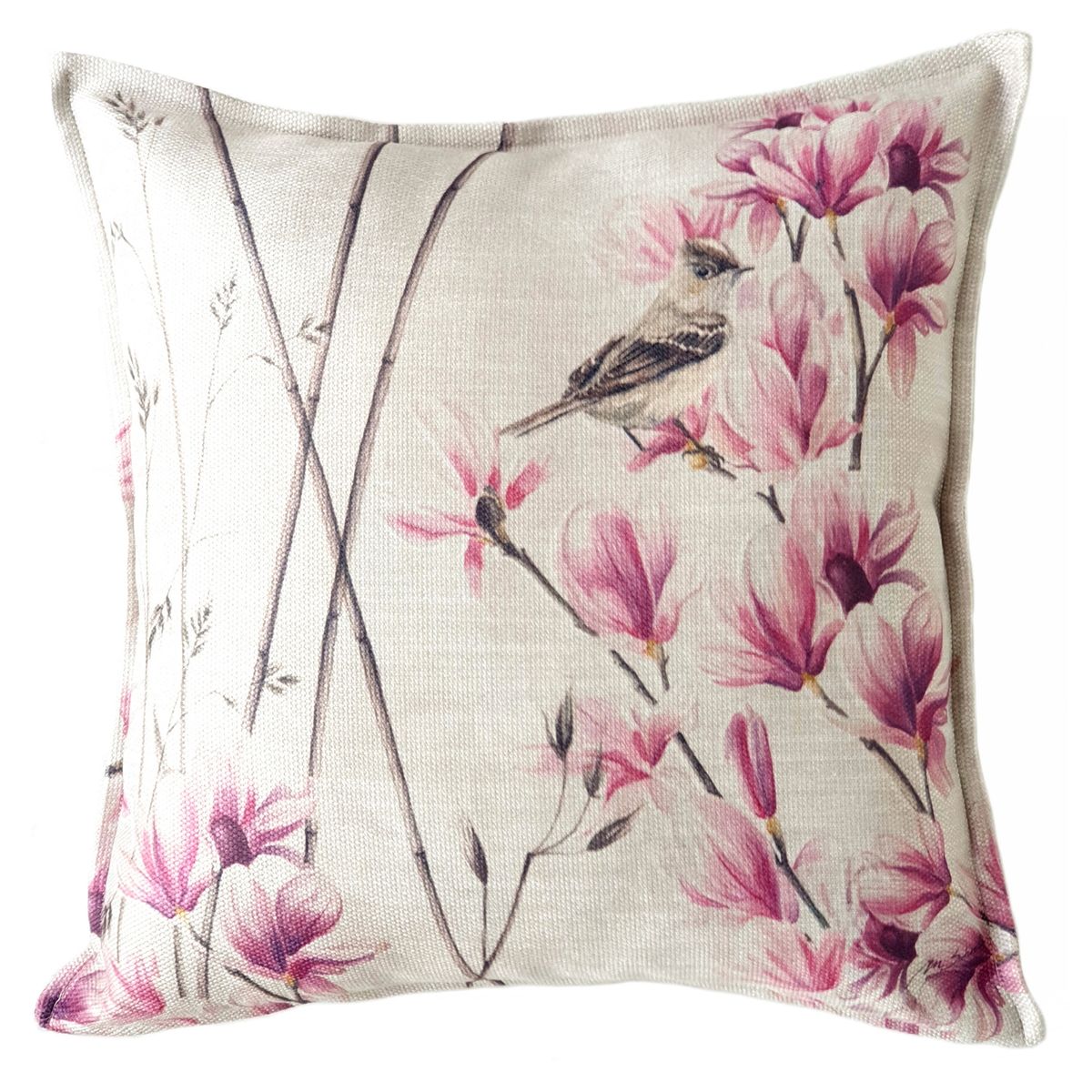 MARGARITA SCHEEL BY CASA ALVARINHO - FUNDA COJÍN MARISA MAGNOLIA Y FÍOFÍO 45X45…