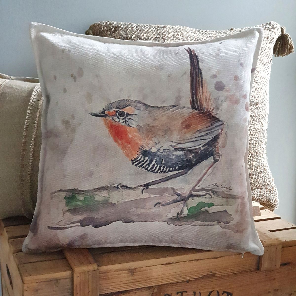 MARGARITA SCHEEL BY CASA ALVARINHO - FUNDA COJÍN MARISA CHUCAO 45X45