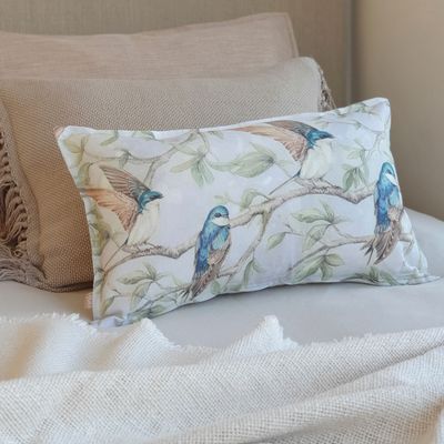 Imagen 2 del producto FUNDA COJÍN MARISA GOLONDRINAS 50X30…