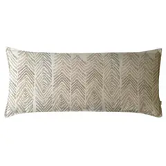 MARGARITA SCHEEL BY CASA ALVARINHO - FUNDA COJÍN MARISA ABSTRACTO ESPIGAS ARENA XL