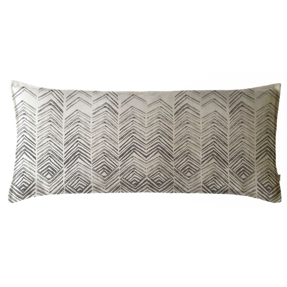 MARGARITA SCHEEL BY CASA ALVARINHO - COJÍN MARISA ABSTRACTO ESPIGAS GRIS XL