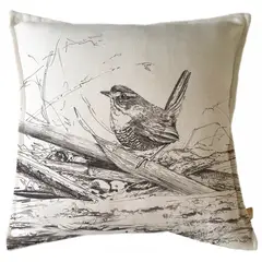 MARGARITA SCHEEL BY CASA ALVARINHO - FUNDA COJÍN MARISA CHUCAO B/N 45X45