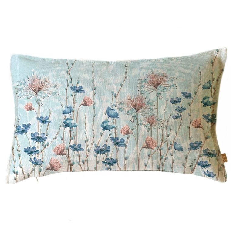 FUNDA COJIN BROTES DE INVIERNO 50X30
