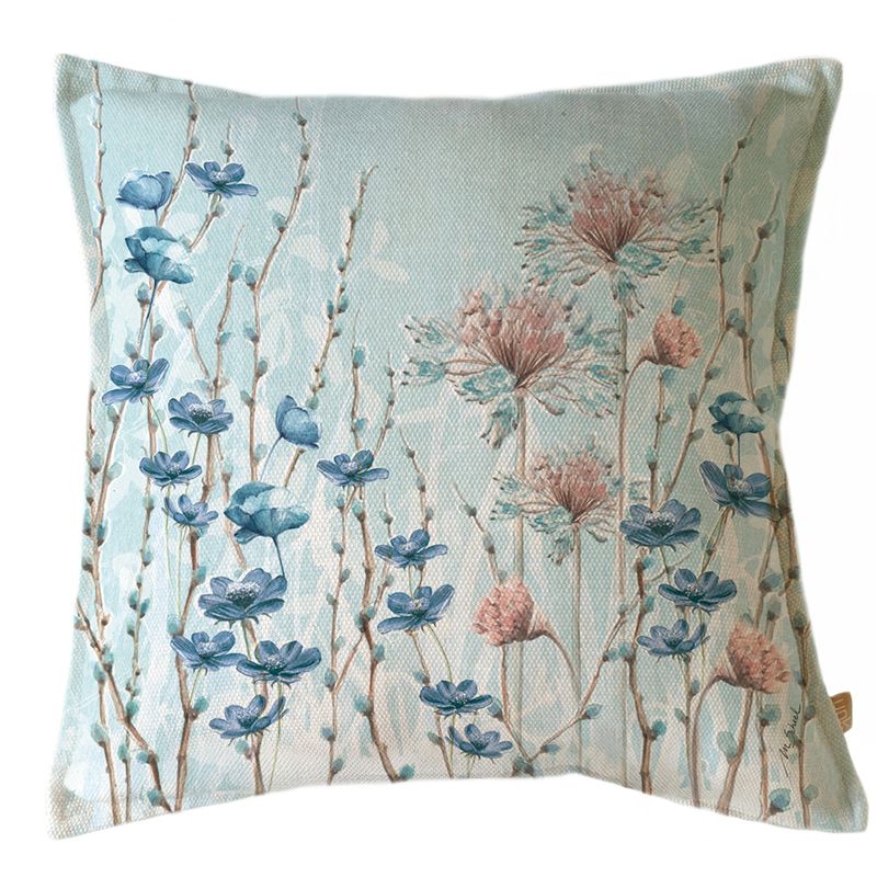 MARGARITA SCHEEL BY CASA ALVARINHO - FUNDA COJIN BROTES DE INVIERNO 45X45