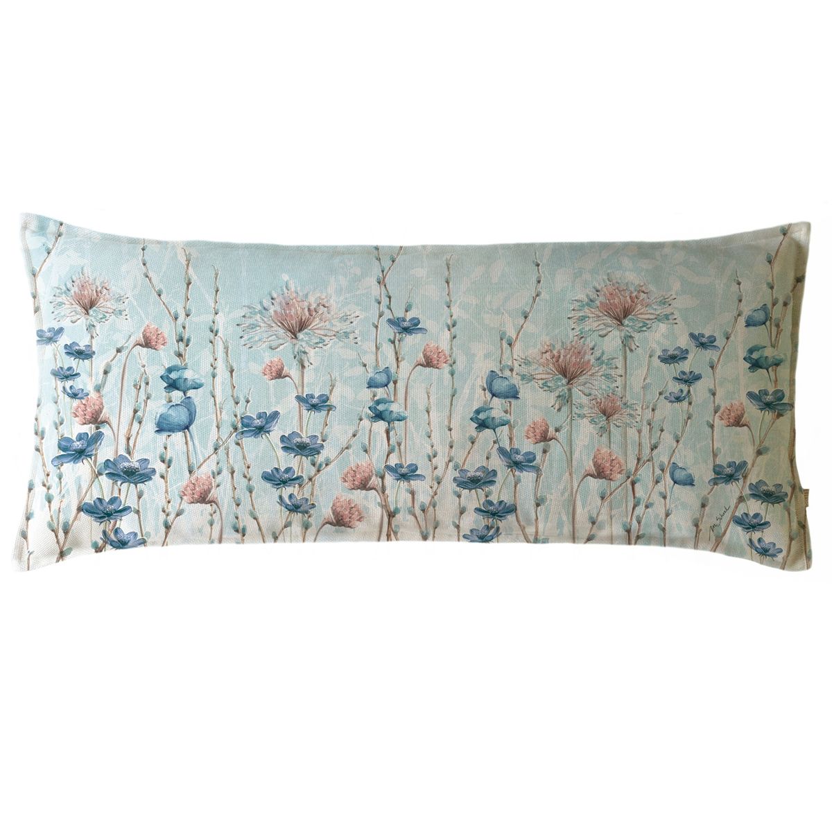 MARGARITA SCHEEL BY CASA ALVARINHO - FUNDA COJIN BROTES DE INVIERNO XL