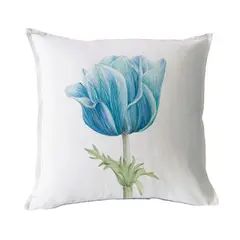 MARGARITA SCHEEL BY CASA ALVARINHO - FUNDA COJÍN ALGODÓN ANÉMONE CERRADA 45X45