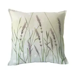 MARGARITA SCHEEL BY CASA ALVARINHO - FUNDA COJÍN ALGODÓN LAVANDA 45X45