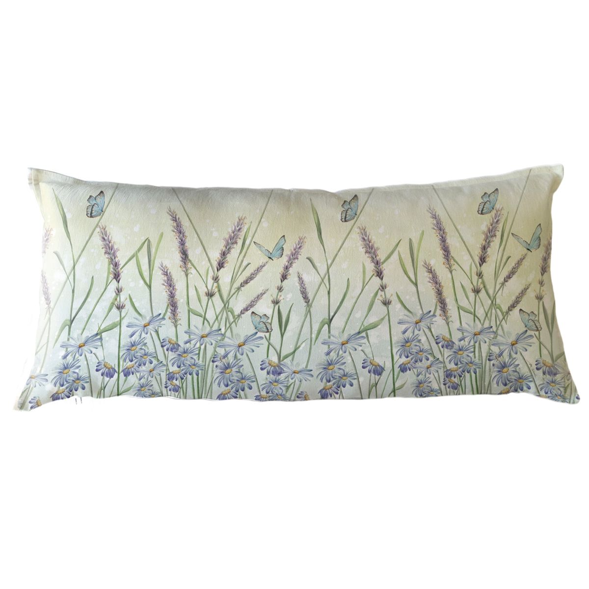 MARGARITA SCHEEL BY CASA ALVARINHO - COJÍN ALGODÓN JARDÍN DE LAVANDAS XL