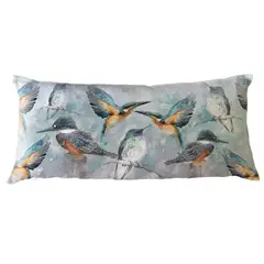 MARGARITA SCHEEL BY CASA ALVARINHO - COJÍN ALGODÓN MARTÍN TURQUESA XL