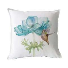 MARGARITA SCHEEL BY CASA ALVARINHO - FUNDA COJÍN ALGODÓN ANÉMONE PICAFLOR 45X45