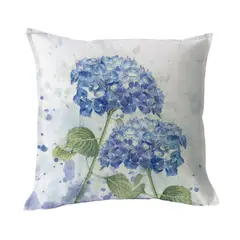 MARGARITA SCHEEL BY CASA ALVARINHO - FUNDA COJIN ALGODÓN HORTENSIAS 45X45…