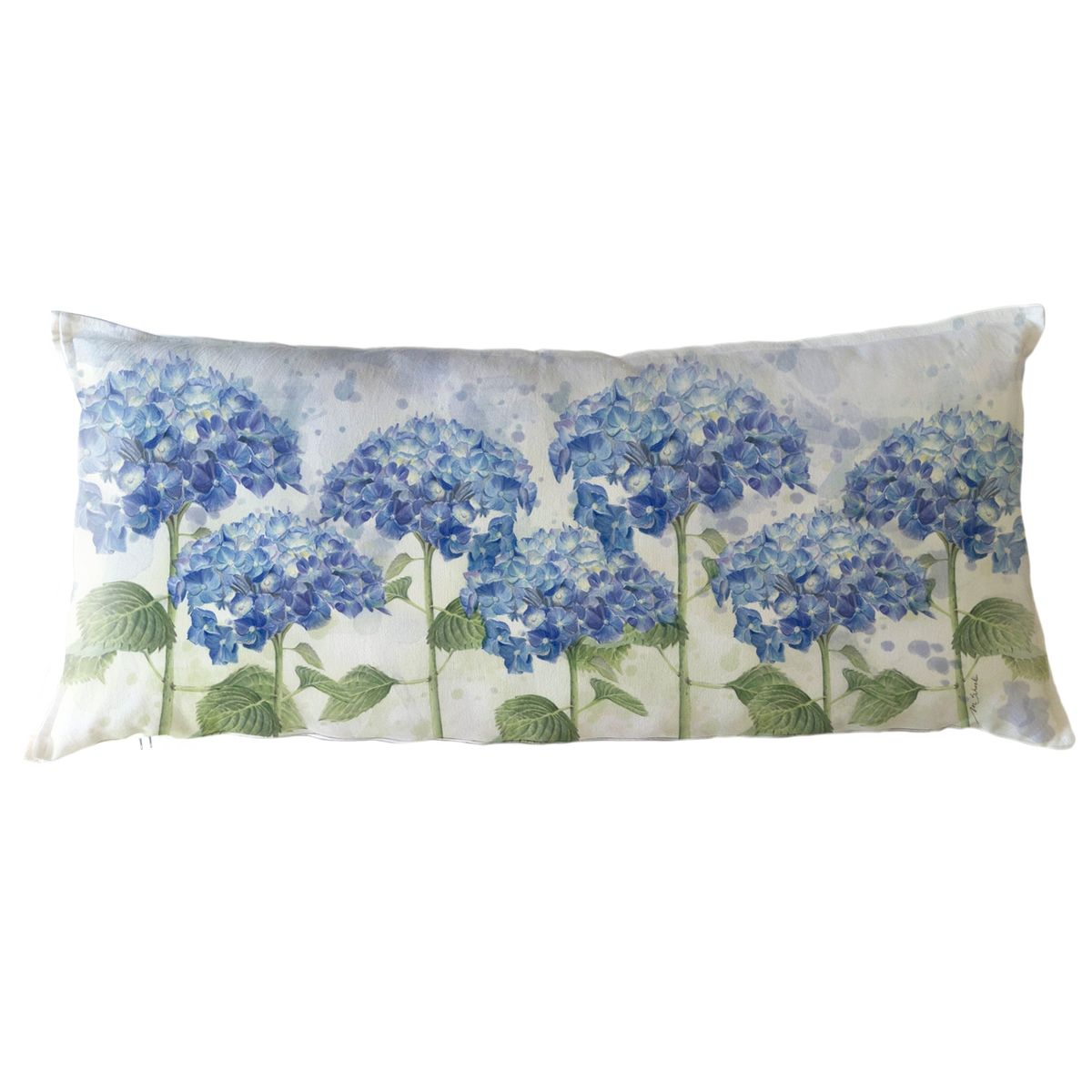 MARGARITA SCHEEL BY CASA ALVARINHO - COJÍN ALGODÓN HORTENSIAS XL