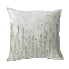 MARGARITA SCHEEL BY CASA ALVARINHO - FUNDA COJÍN ALGODÓN PALITOS ASTROMELIAS 45X45