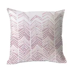 MARGARITA SCHEEL BY CASA ALVARINHO - FUNDA COJÍN ALGODÓN ESPIGAS ROSA VIEJO 45X45