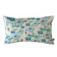 MARGARITA SCHEEL BY CASA ALVARINHO - FUNDA COJÍN ALGODÓN ANEMONE PICAFLOR 50X30