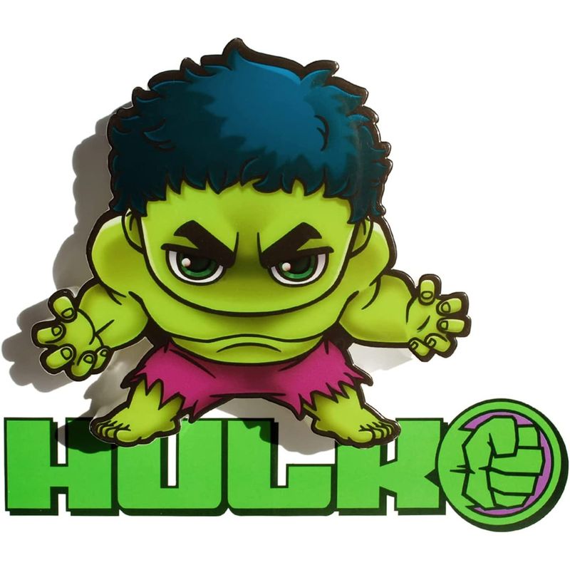 3D LIGHT FX - Lámpara Mural 3D Mini HULK