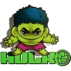 3D LIGHT FX - Lámpara Mural 3D Mini HULK