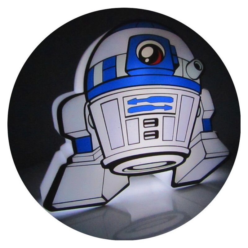 3DILUTION - Lámpara 3D Mini R2-D2