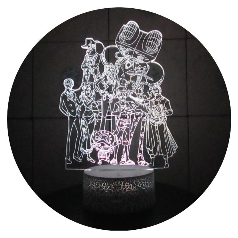 3DILUTION - Lámpara 3D One Piece Base Agrietada