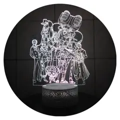 3DILUTION - Lámpara 3D One Piece Base Agrietada