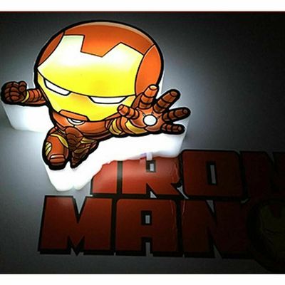 Imagen 2 del producto Lámpara Mural 3D Mini Ironman