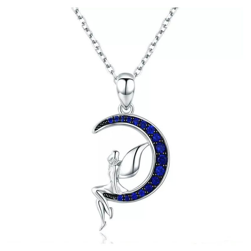 GENERICO - Collar hada plata 925 joyas mujer