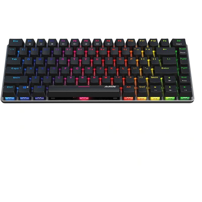 A JAZZ - Teclado mecánico gamer Ajazz AK33, 82 switch blue - ajazz