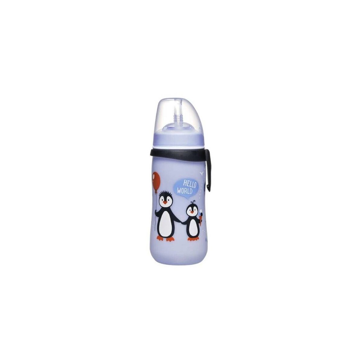 NIP - Botella bombilla 330 ml anticólicos Pingüino,  Nip