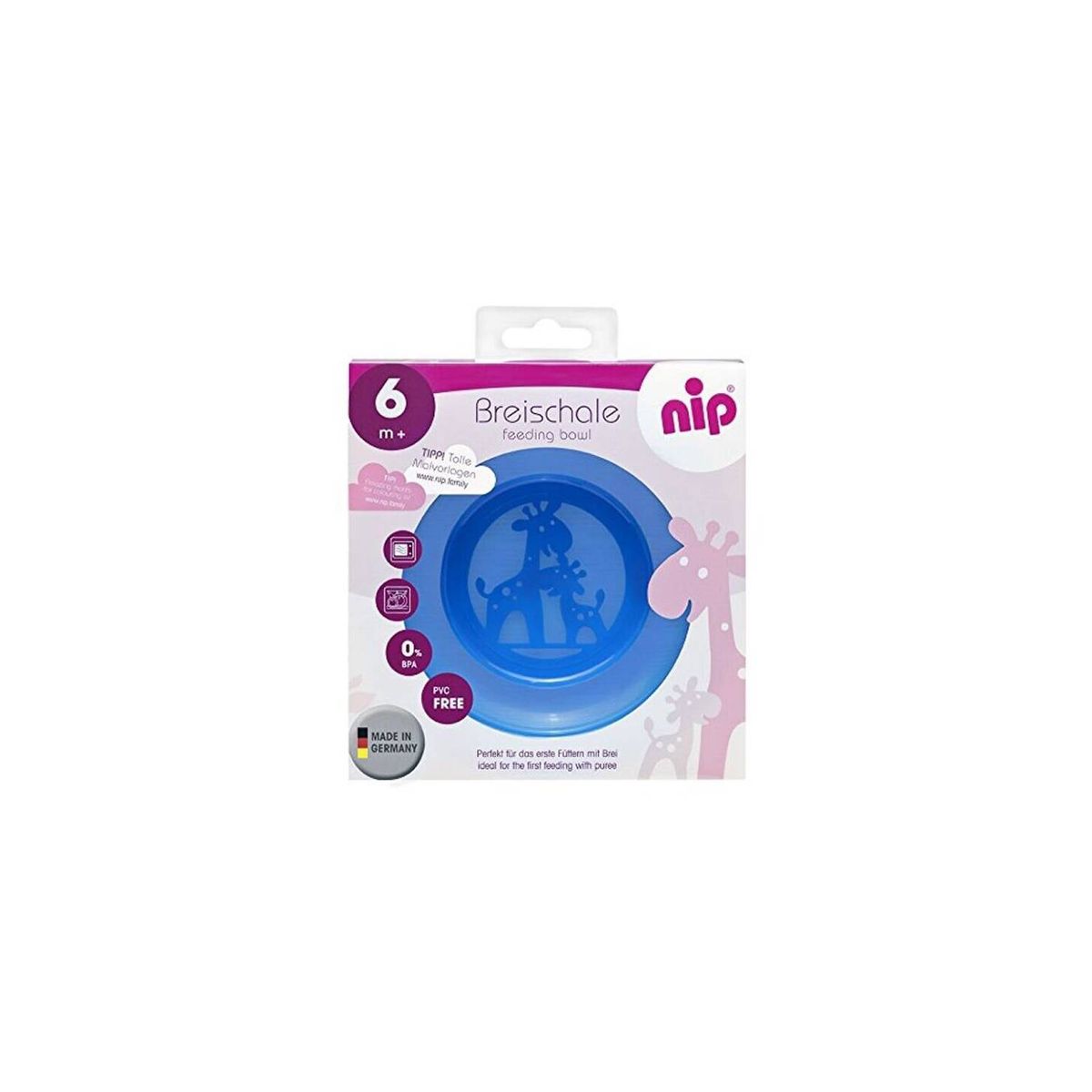 NIP - Bol papillas azul nip