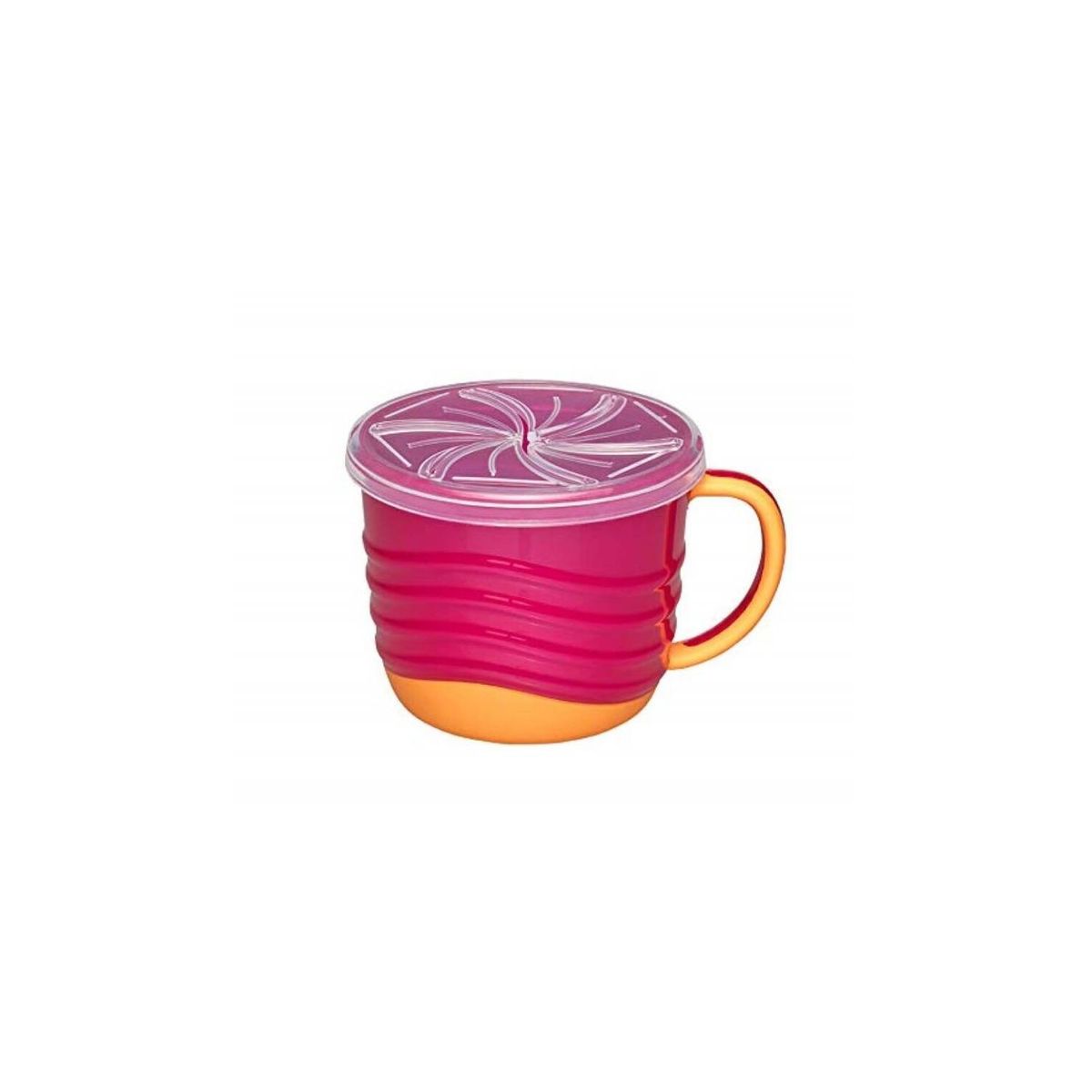 NIP - Pocillo snack rosa 2en1 nip