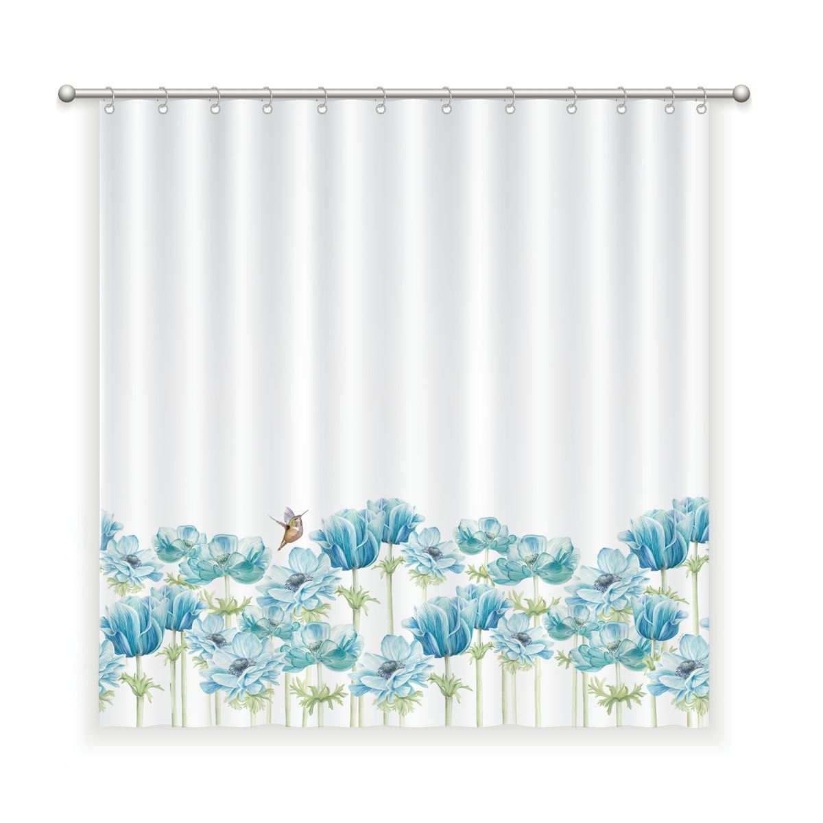 MARGARITA SCHEEL BY CASA ALVARINHO - CORTINA DE BAÑO ALGODÓN ANEMONE