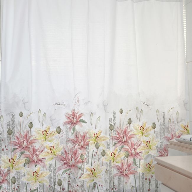 MARGARITA SCHEEL BY CASA ALVARINHO - CORTINA DE BAÑO ALGODÓN LILIUM