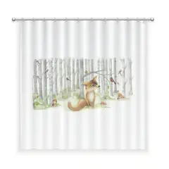 MARGARITA SCHEEL BY CASA ALVARINHO - CORTINA DE BAÑO ALGODÓN ZORRITO