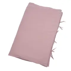 CASA ALVARINHO - PIECERA ALGODÓN STONE WASH ROSA VIEJO 220X80