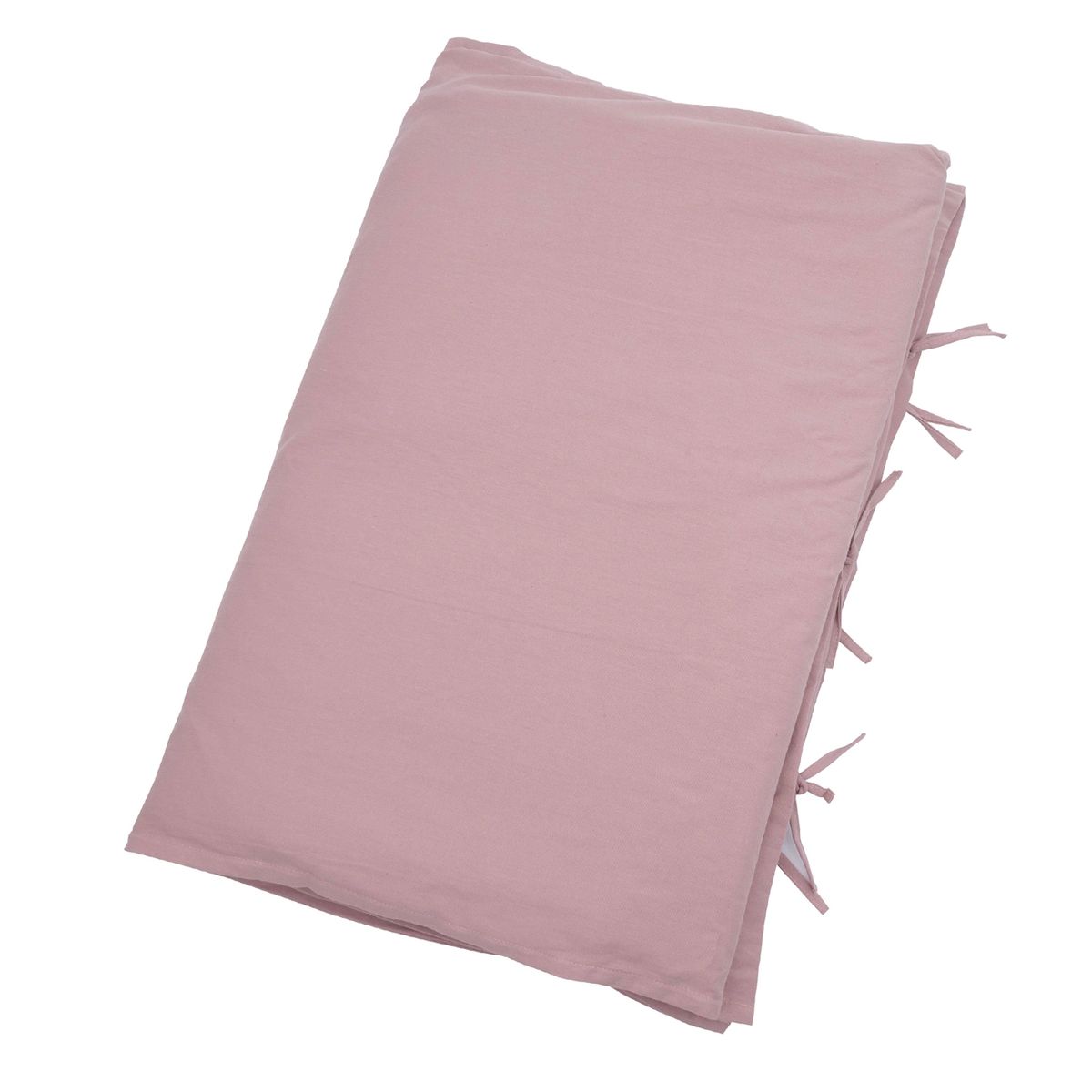CASA ALVARINHO - PIECERA ALGODÓN STONE WASH ROSA VIEJO 145X70