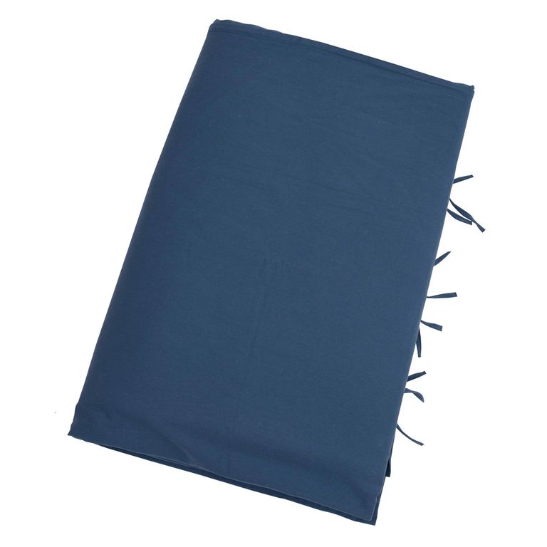 PIECERA ALGODON STONE WASH AZUL 145X70