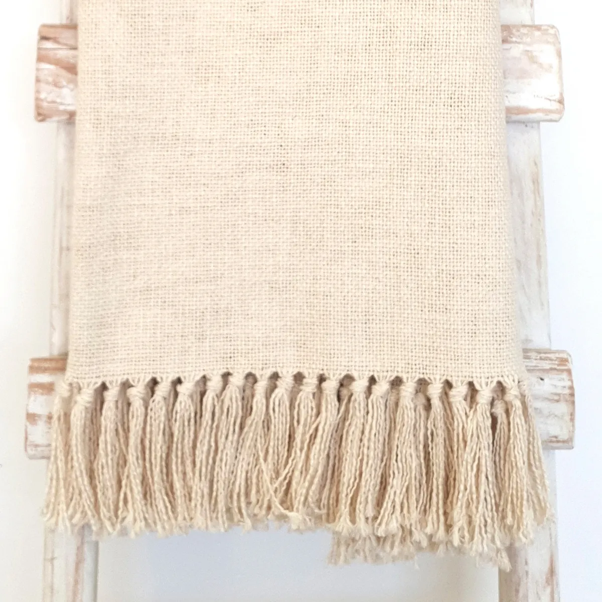 CASA ALVARINHO - CHAL TELAR ALGODÓN CRUDO 220X100