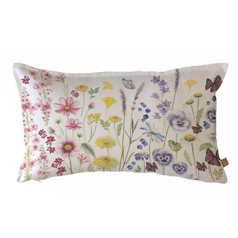 MARGARITA SCHEEL BY CASA ALVARINHO - FUNDA COJÍN ALGODÓN PRIMAVERA MULTICOLOR 50X30
