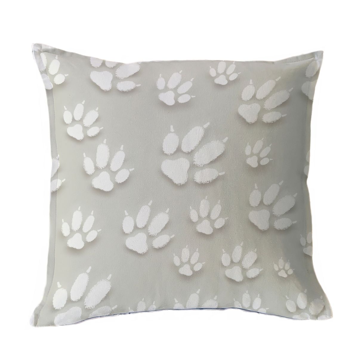 MARGARITA SCHEEL BY CASA ALVARINHO - FUNDA COJÍN ALGODÓN HUELLAS 45X45…