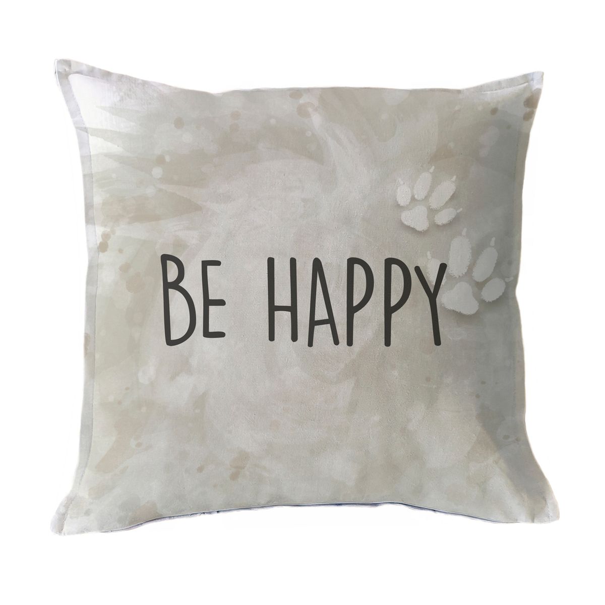 MARGARITA SCHEEL BY CASA ALVARINHO - FUNDA COJÍN ALGODÓN BE HAPPY 45X45