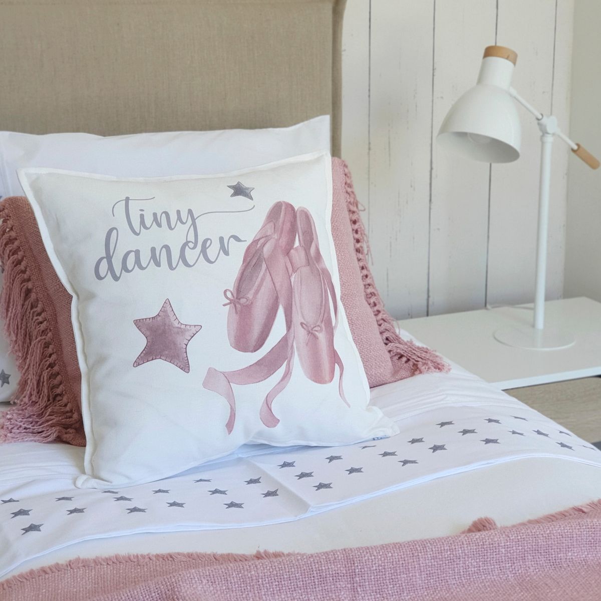 MARGARITA SCHEEL BY CASA ALVARINHO - FUNDA COJÍN ALGODÓN TINY DANCER 45X45