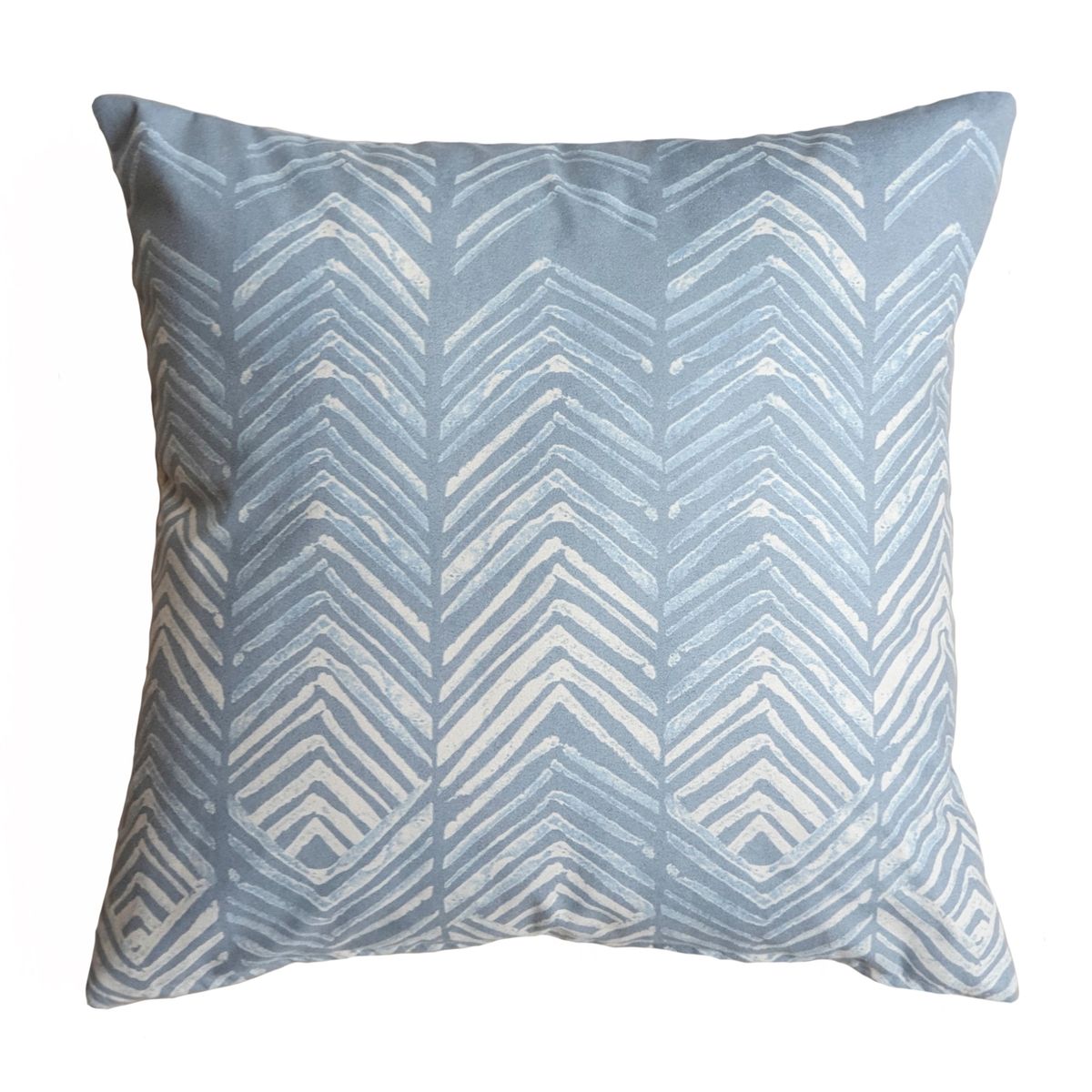 MARGARITA SCHEEL BY CASA ALVARINHO - FUNDA COJÍN GAMUZA ESPIGAS CELESTE 45X45