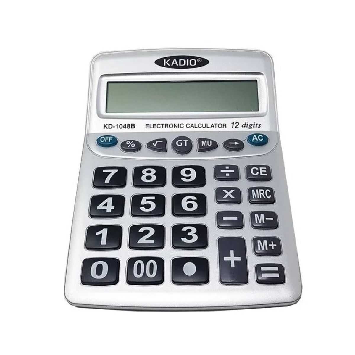 GENERICO - Calculadora De Escritorio Kadio Kd-1048b Grande 12 Digitos