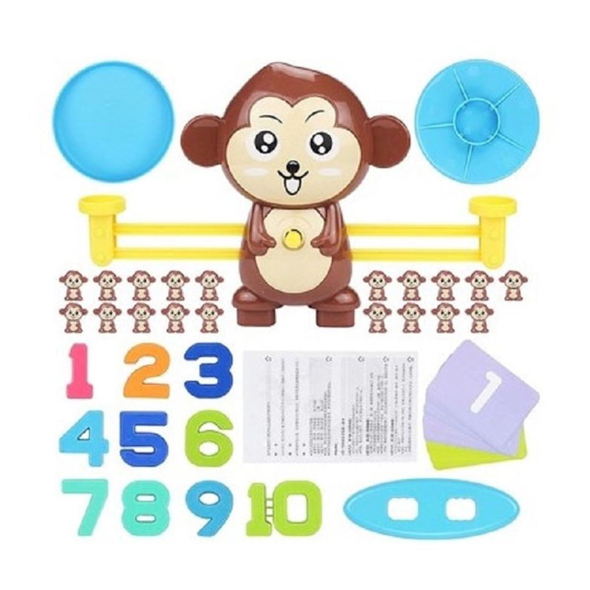 PANGUI TOYS - Balanza Matemática Con Forma De Mono