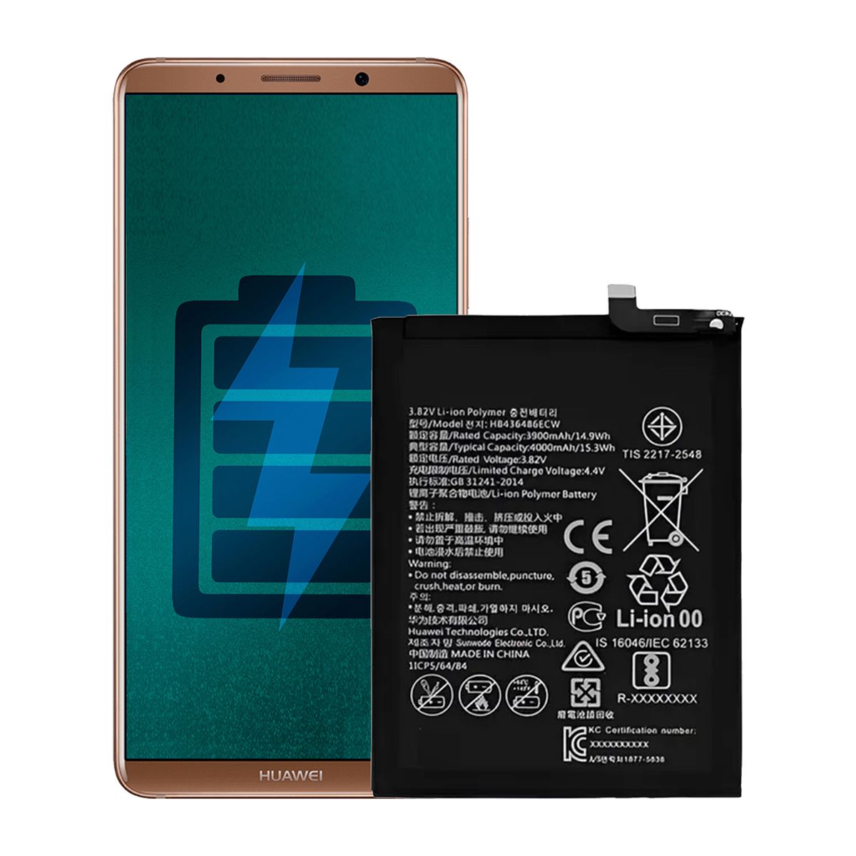 GENERICO - Bateria Compatible con Huawei Mate 10 / Mate 10 Pro / 20 Pro