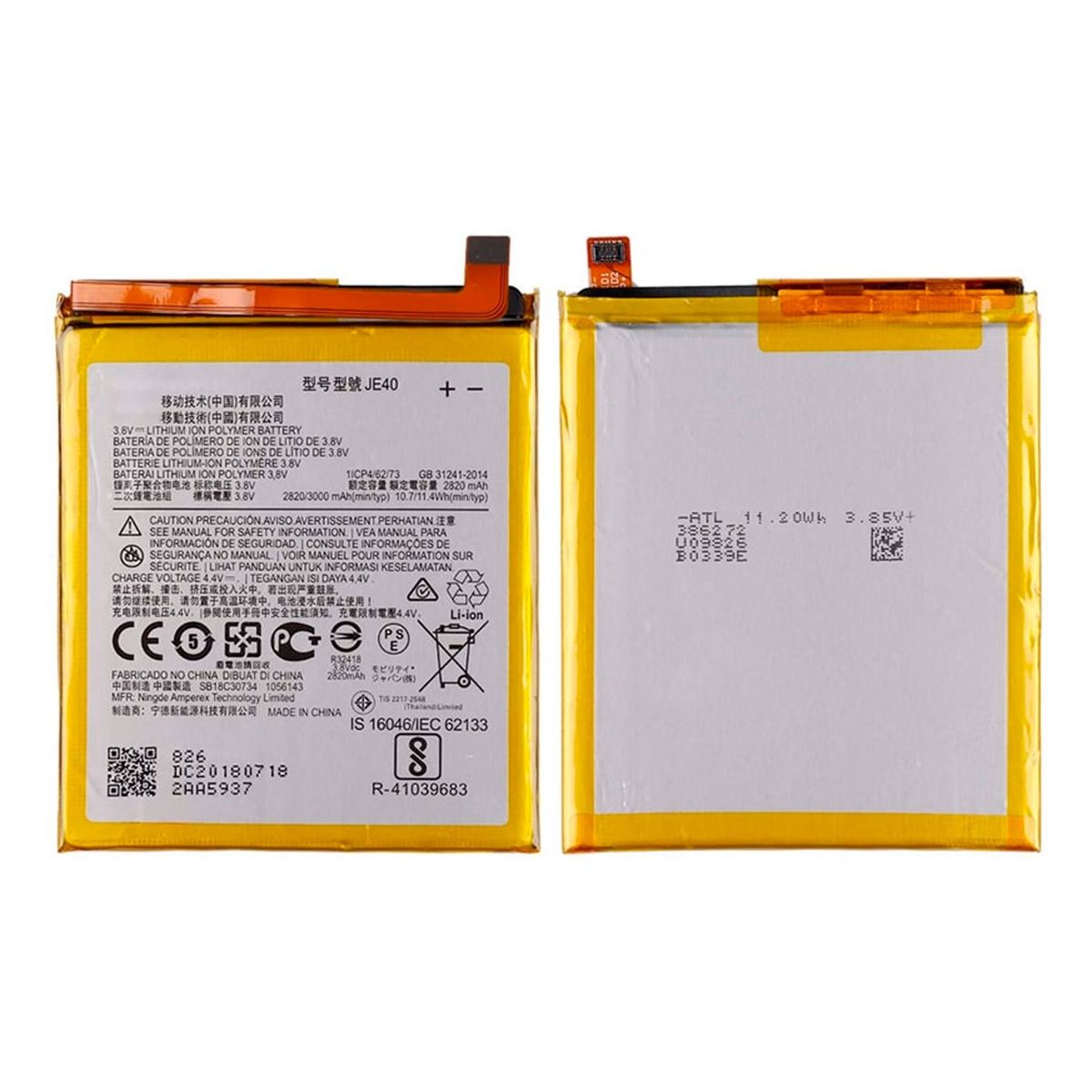 GENERICO - Bateria Compatible con Moto G7 Play