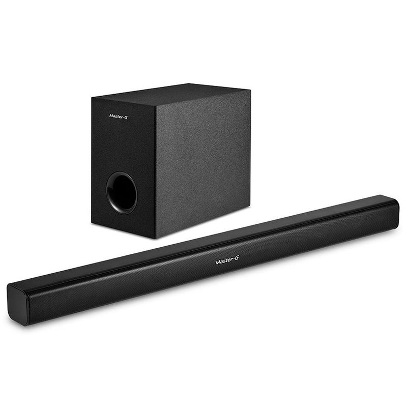 MASTER G - Barra de Sonido MasterG Bluetooth Soundbar Subwoofer MGSB211
