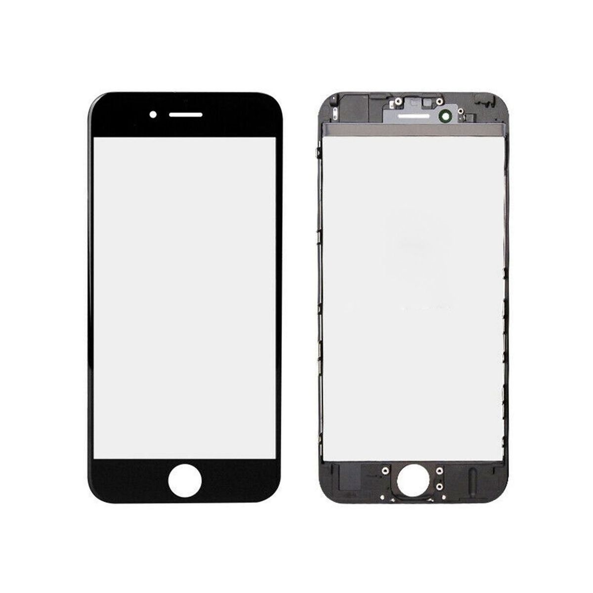 GENERICO - Glass + Marco + Oca Compatible con iPhone 6 Plus - Lifemax