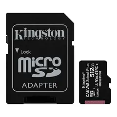 KINGSTON - Memoria MicroSD 512GB Canvas Select Plus